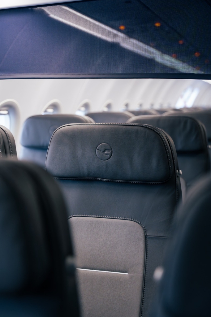 New Geven seats on Lufthansa A320