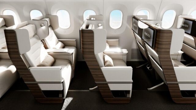 ZIM Aircraft Seating The Frame Crystal Cabin Awards finalist