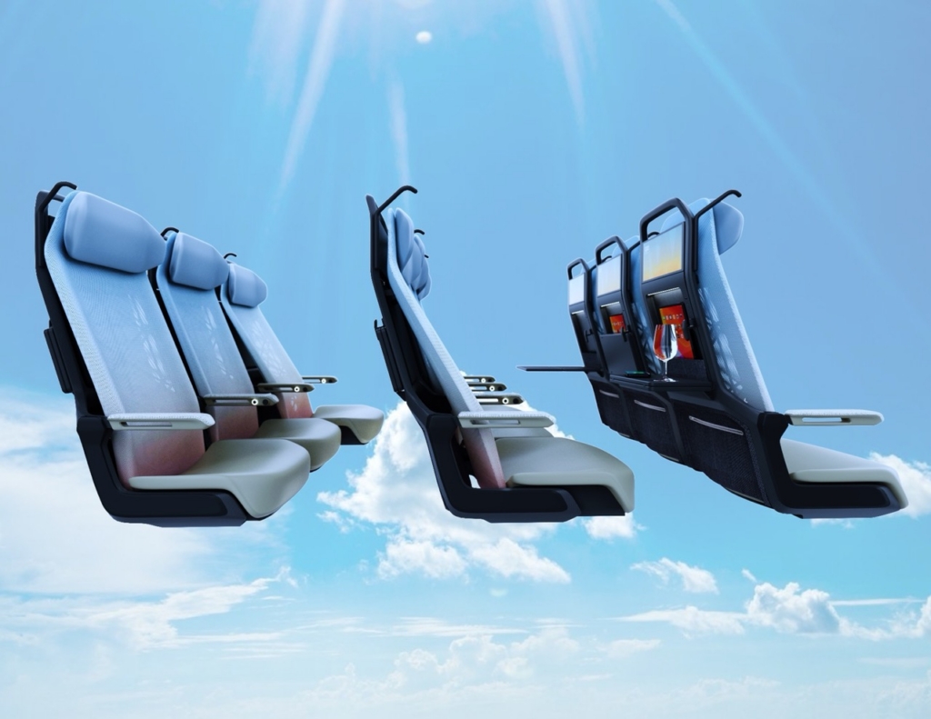 Crystal Cabin Awards 2026 finalist BMW Designworks SPACEFRAME economy class seat
