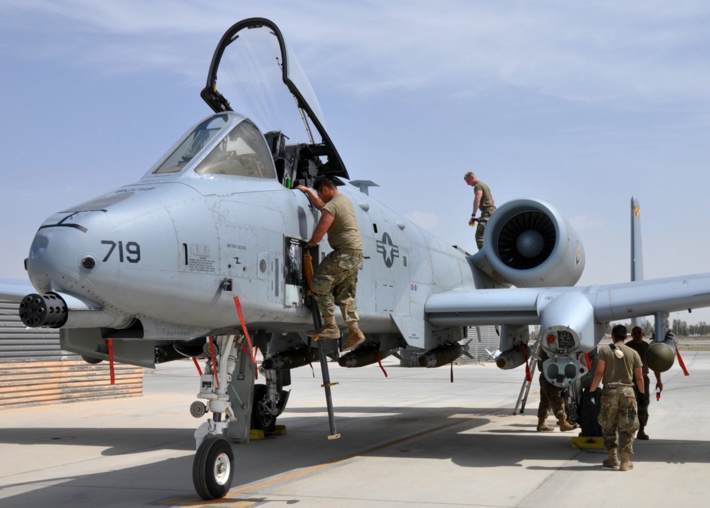 A-10 maintenance by USAF