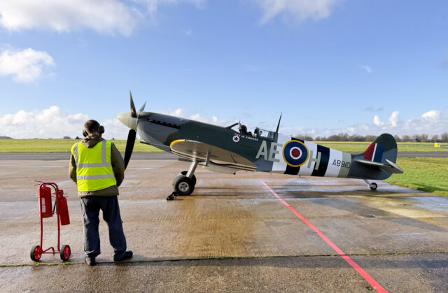 BBMF Spitfire AB910