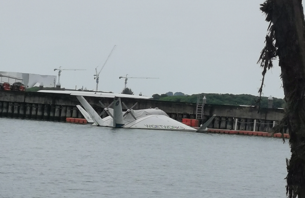 AirFish WingWorks ekranoplan parked