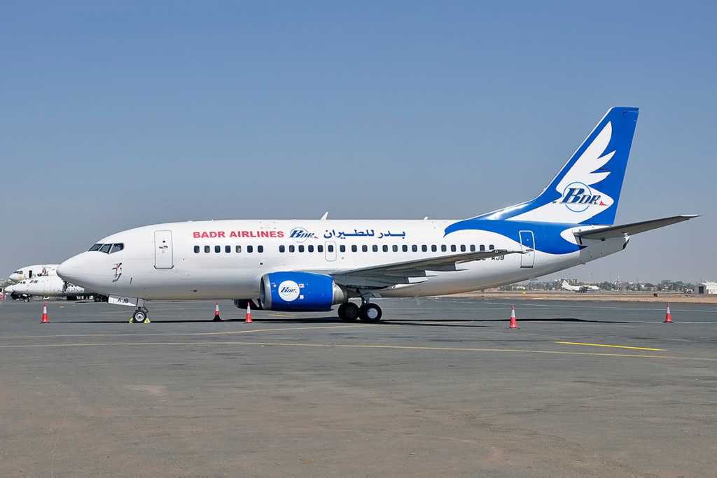 Badr Airlines Boeing 737-500