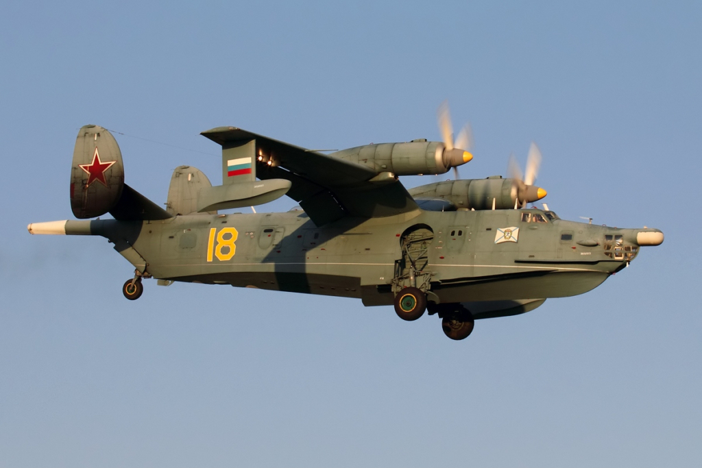 Beriev Be-12 in flight