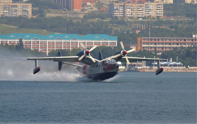 Beriev Be-12 taking off from water