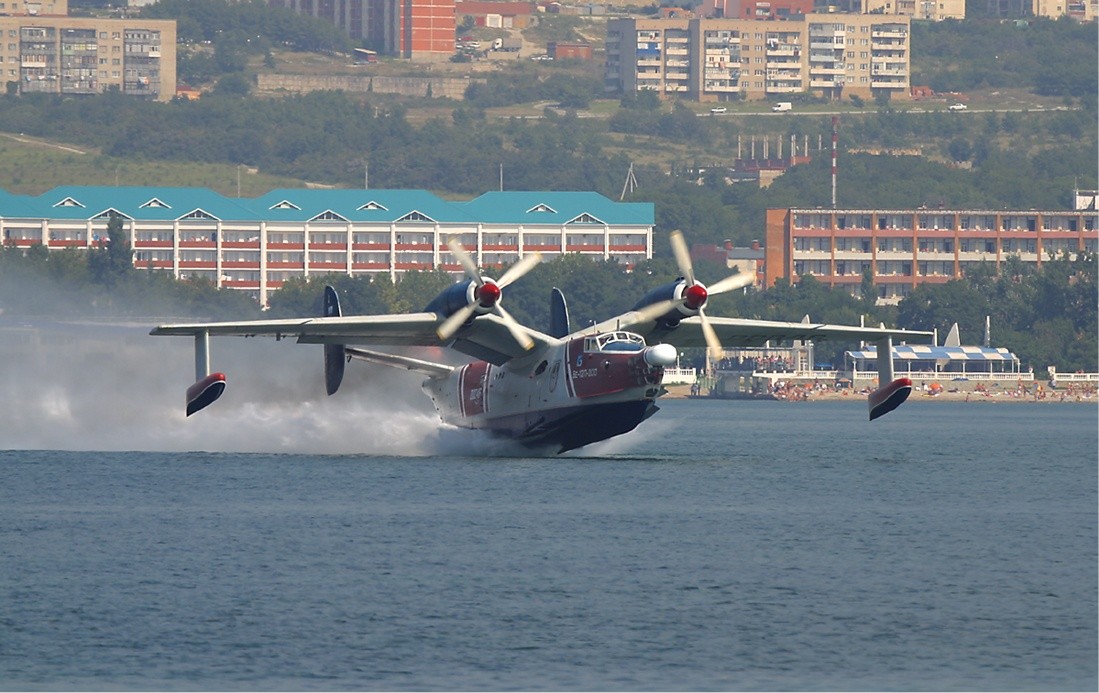 Beriev Be-12 taking off from water
