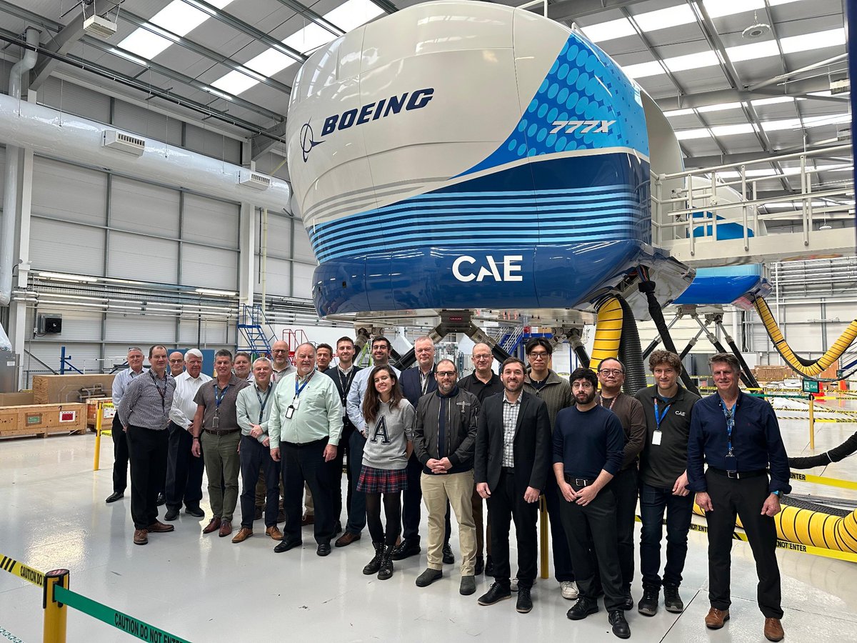 Boeing 777-9 Simulator