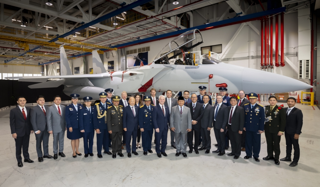 Boeing F-15EX and Indonesia memorandum of understanding