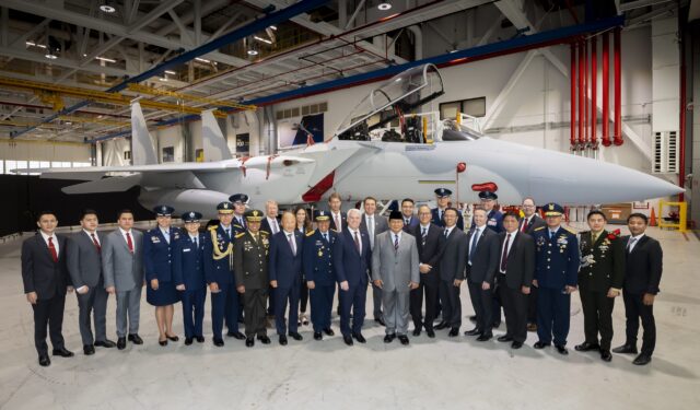 Boeing F-15EX and Indonesia memorandum of understanding