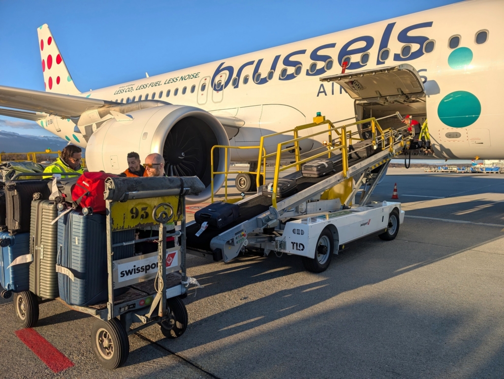 Brussels Airlines had the first all electric aircraft turnaround