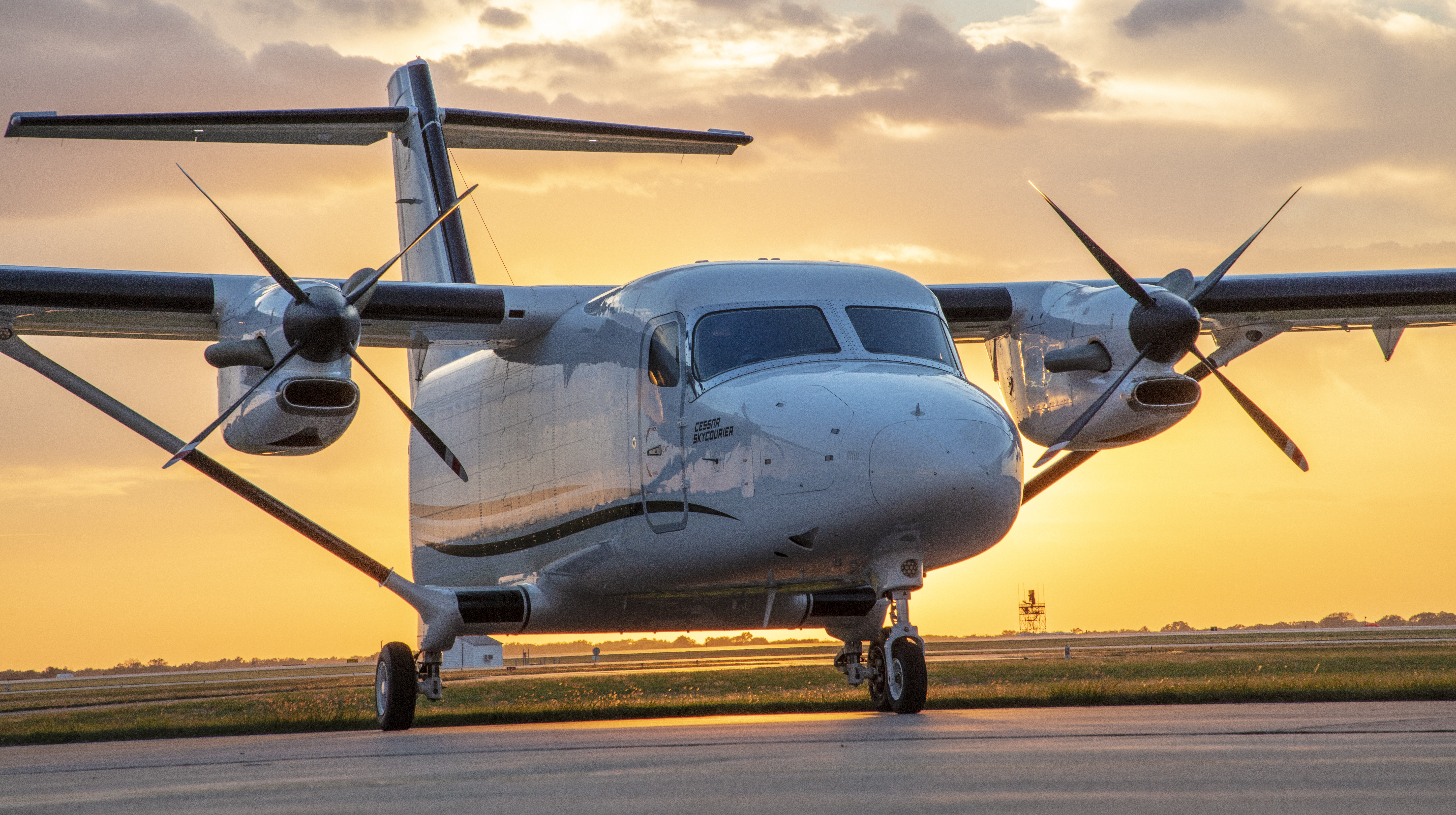 The Belgian Air Force is set to become the first global military customer for Cessna's 408 SkyCourier, with an order for five aircraft planned. Image: Textron Aviation