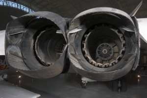 How were Concorde’s engines adapted for supersonic flight?