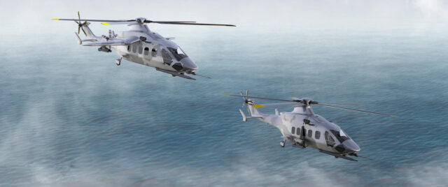 Digital rendering of Airbus' next generation rotorcraft concepts