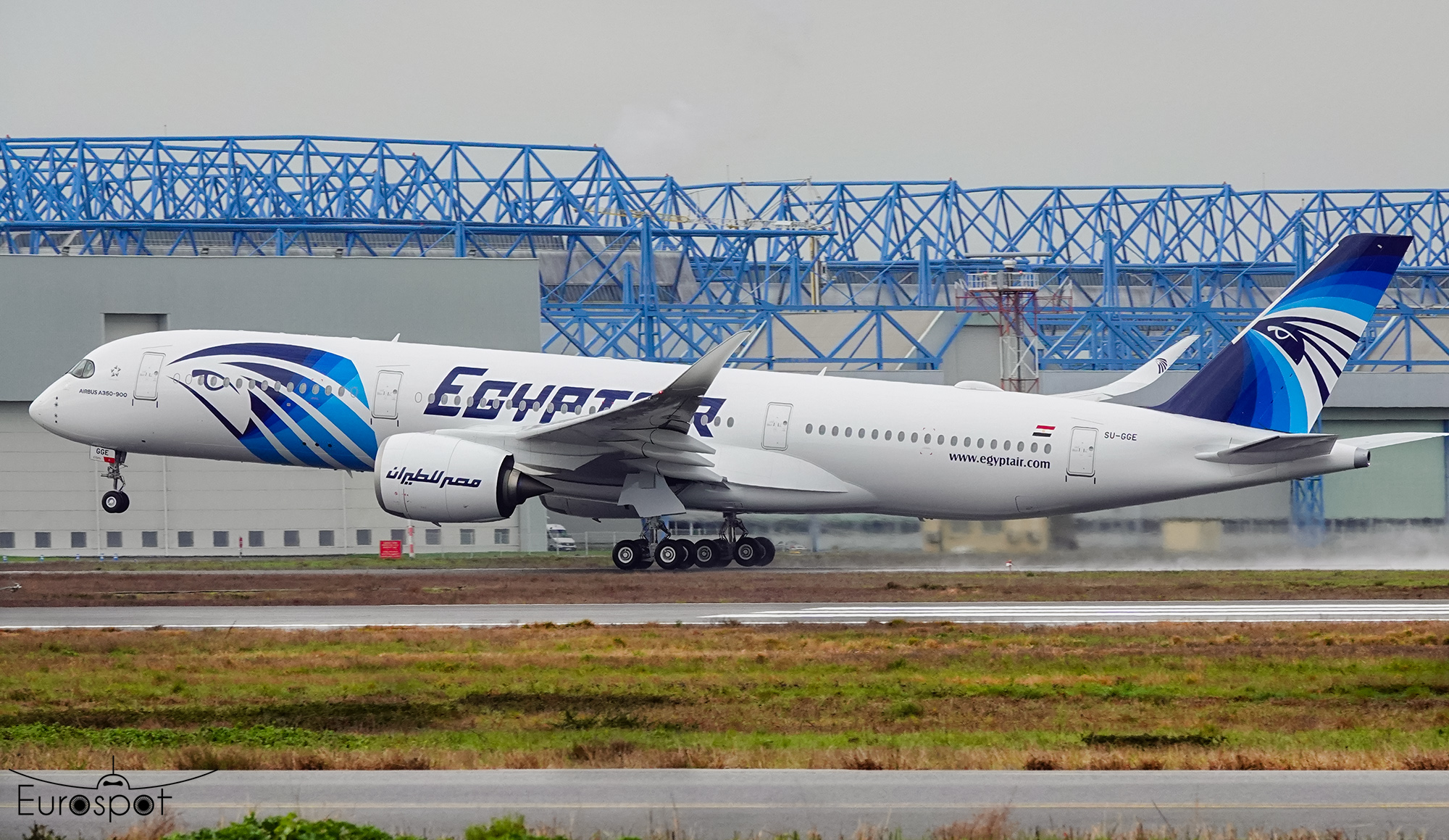 EgyptAir Airbus A350 Eurospot