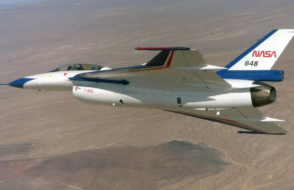 F-16XL Laminar Flow