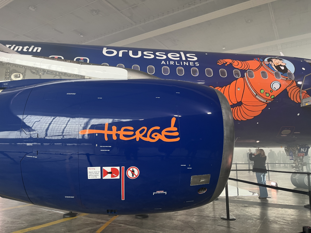 In photos: Brussels Airlines gives another A320 a Tintin special