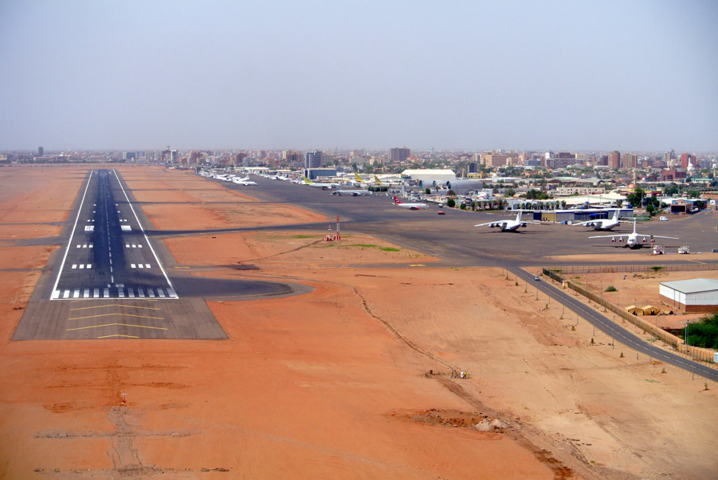 Khartoum International Airport in 2012 