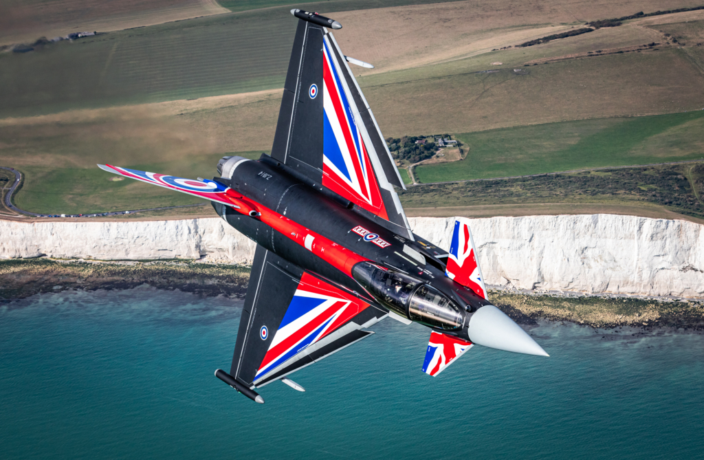 The Eurofighter Typhoon FGR4 remains plays a key role as the backbone of the RAF's vital QRA mission. Image: MOD Crown Copyright/SAC Iwan Lewis