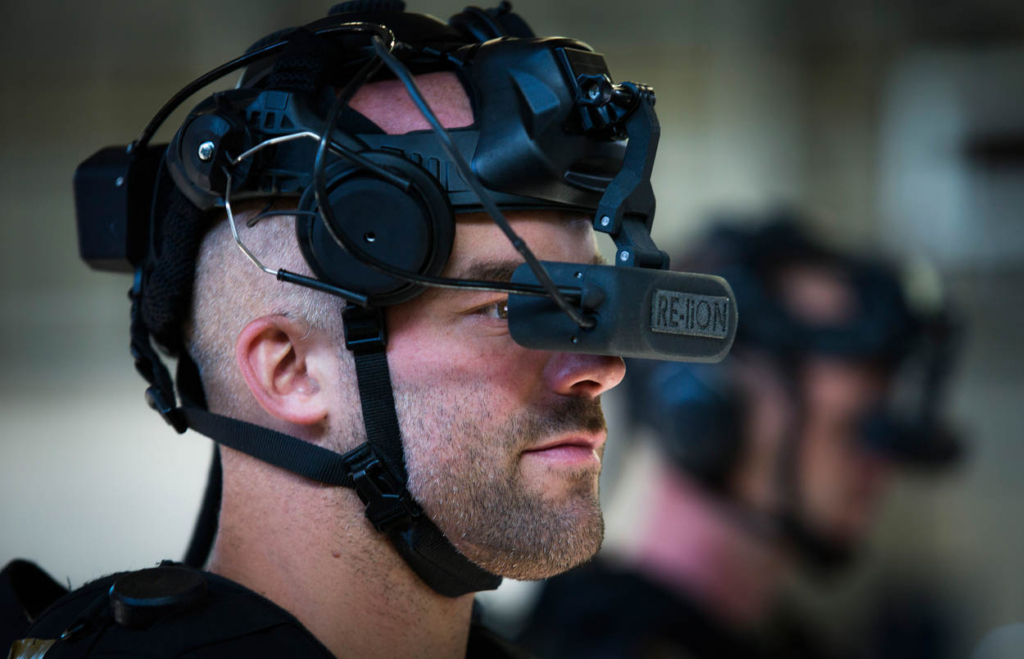 RNAF virtual reality pilot training