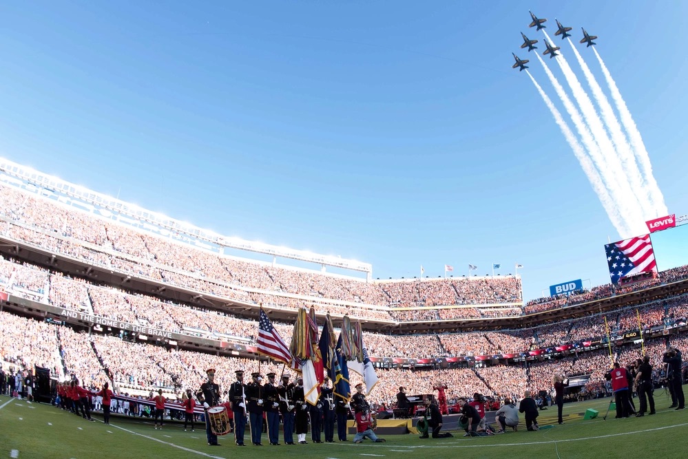 SUper bowl flyover in 2016