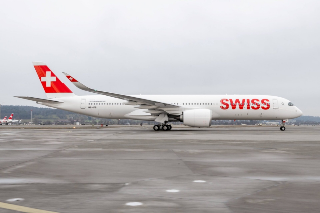 SWISS second AIrbus A350