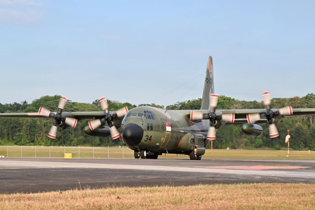 Singapore Air Force C-130B