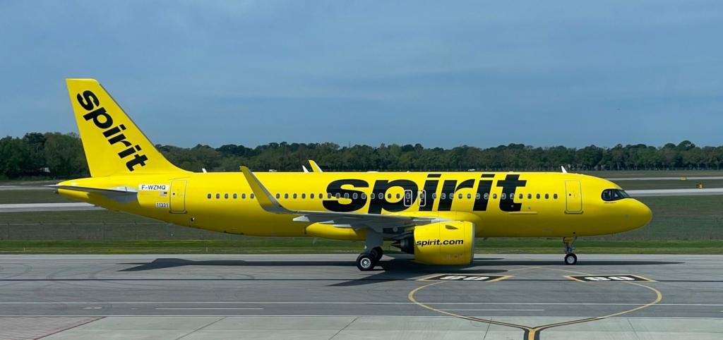 Spirit Airbus A320neo aircraft