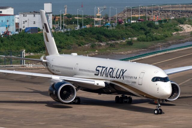 STARLUX A350-900 on ground