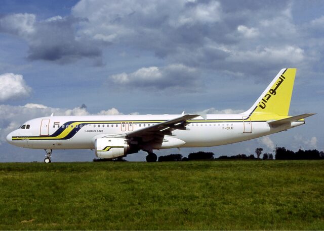 Sudan Airways Airbus A320
