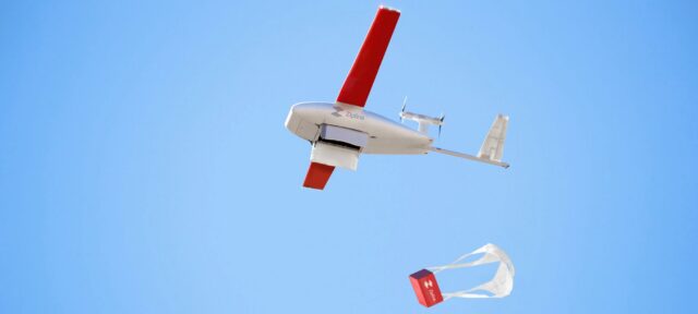 Zipline's drone delivery system, Rwanda