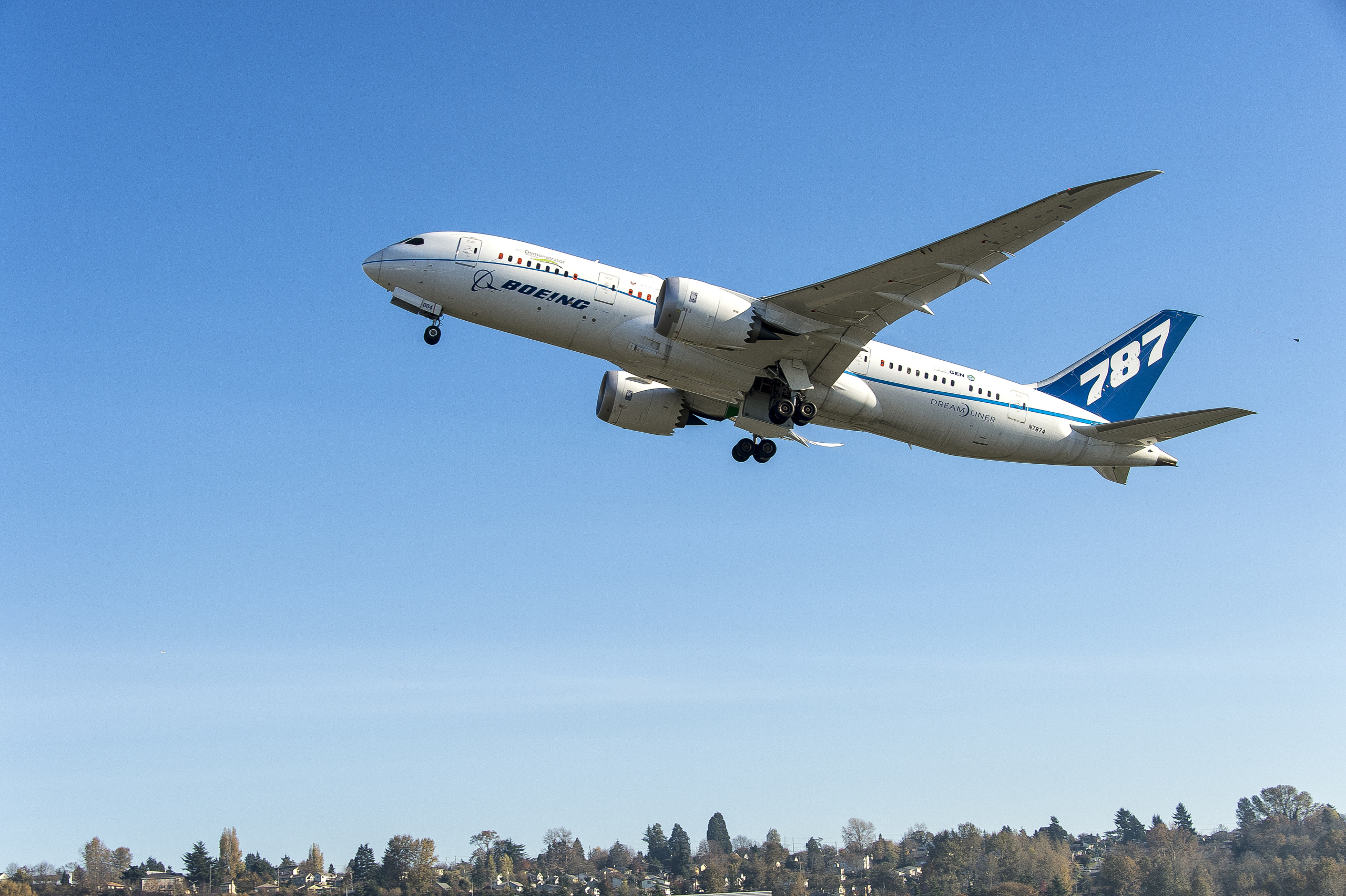 Boeing's 787-8 test aircraft was retired after 16 years of service
