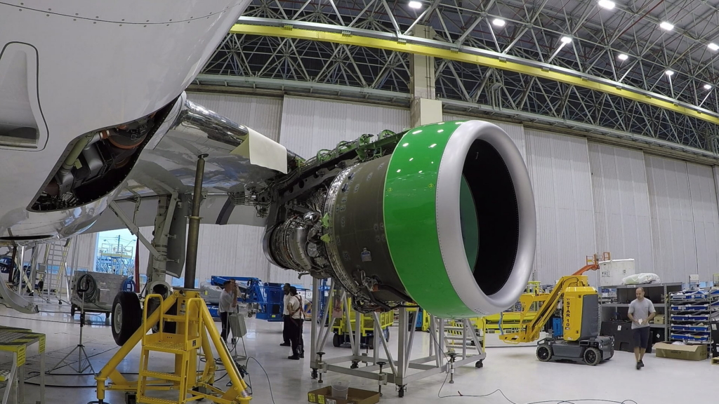 pratt and whitney gtf pw1100 engine