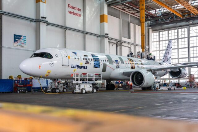 Lufthansa A321neo 100th anniversary livery employee stories