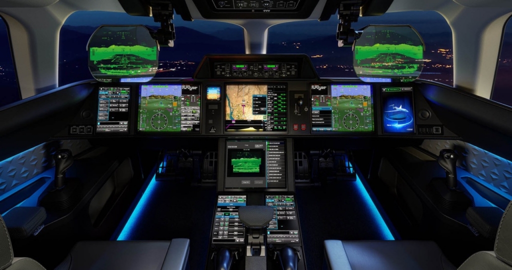 Dassault Falcon 10X cockpit