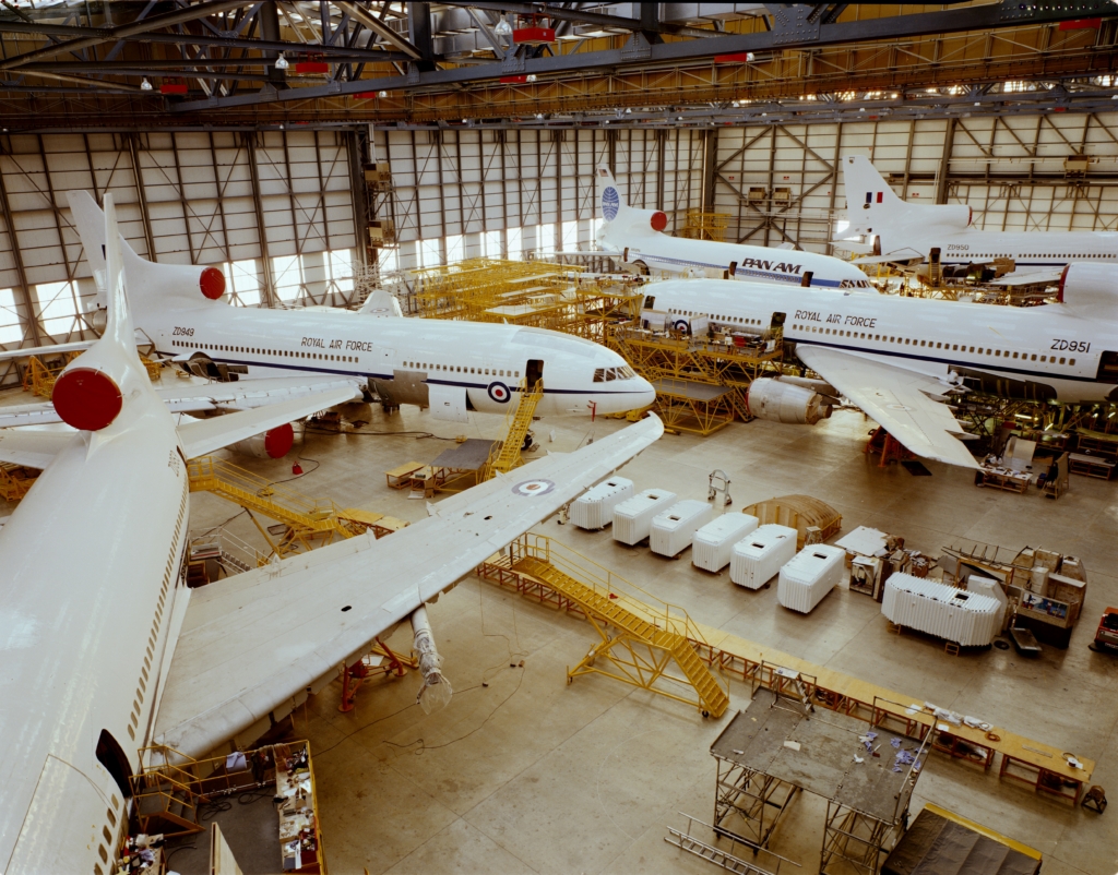 RAF Tristrar conversion at Marshall