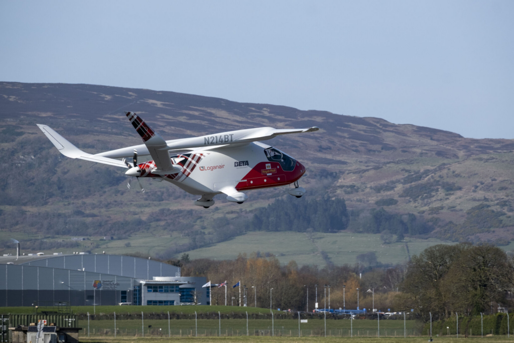 Loganair ALIA CX300