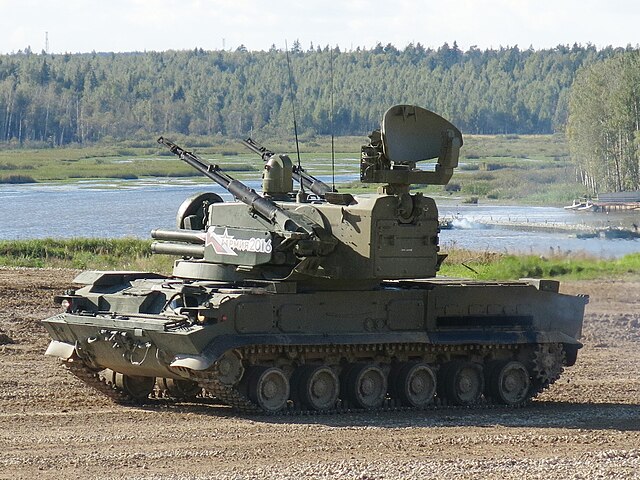 2K22 Tunguska air defence system