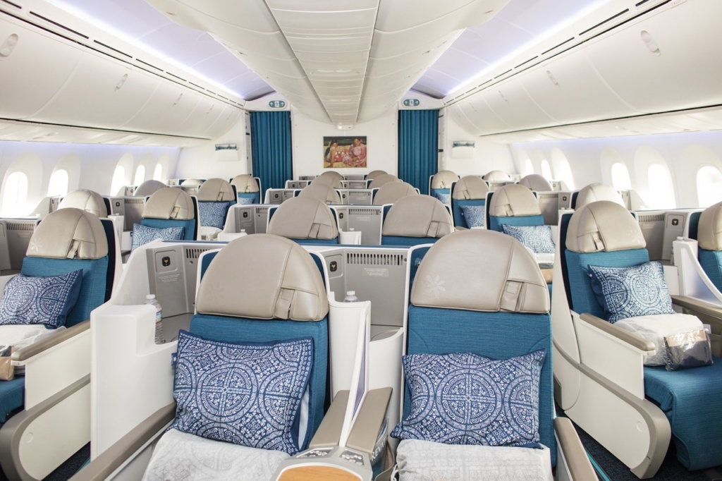 Air Tahiti Nui Poerava business class