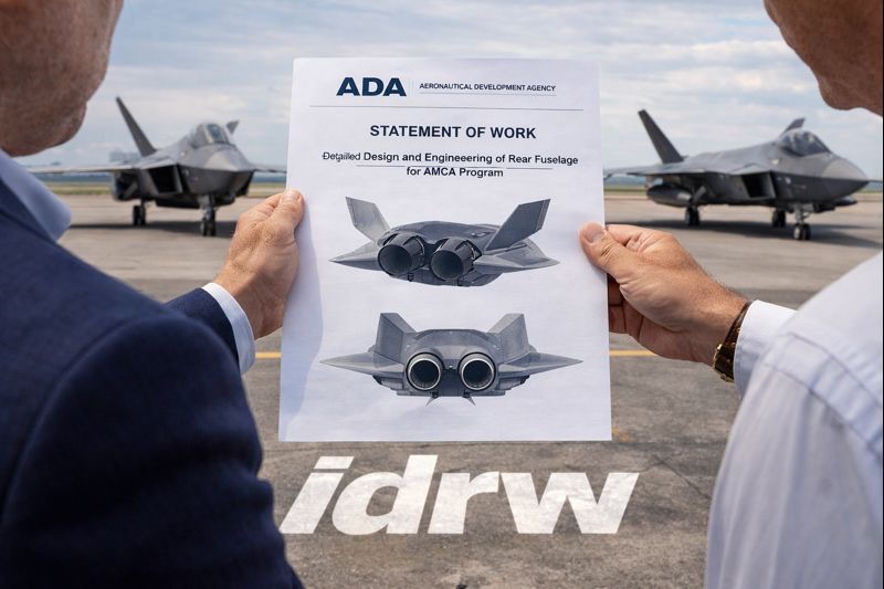 IDRW studies AMCA stealth jet