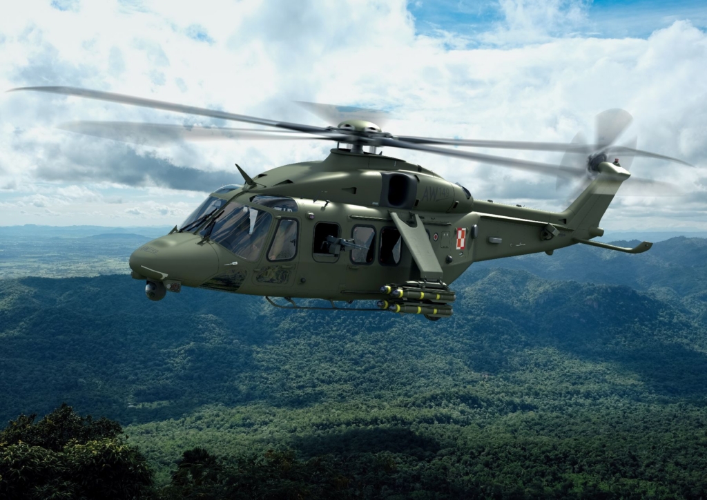 Leonardo AW149 new medium helicopter for the UK