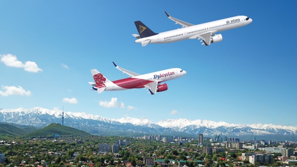 Air Astana FlyArystan Airbus order