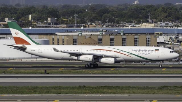 EP-IGA Iranian government Airbus A340-300