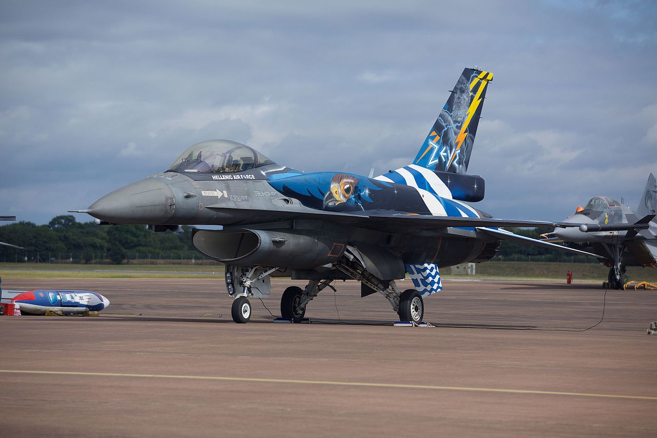 F-16 Hellenic Air Force on the ground