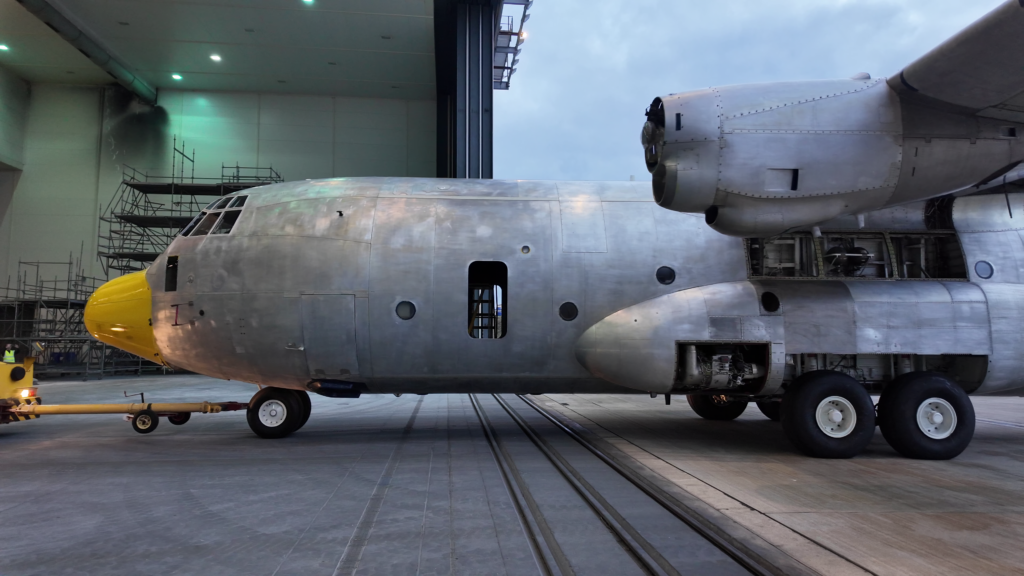 C130J center wing box at Marshall Aerospace