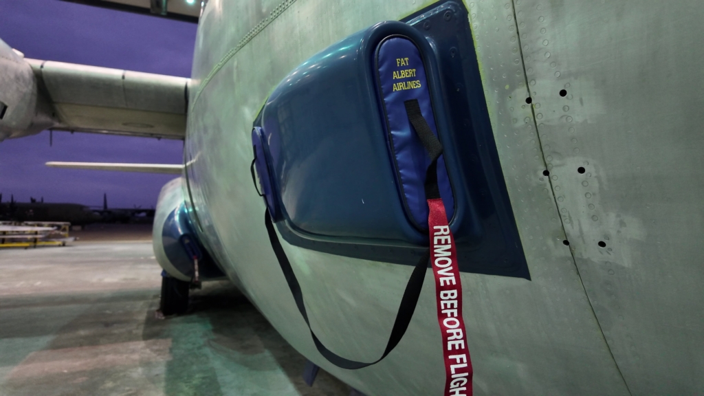 C130J center wing box at Marshall Aerospace Fat Albert