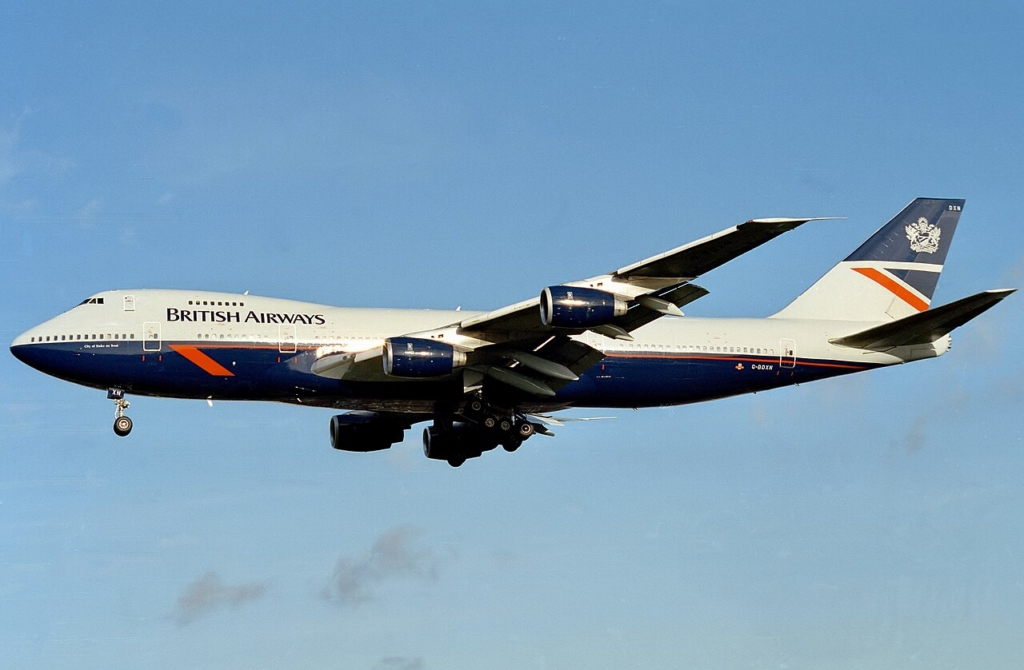 British aIRWAYS bOEING 747-200