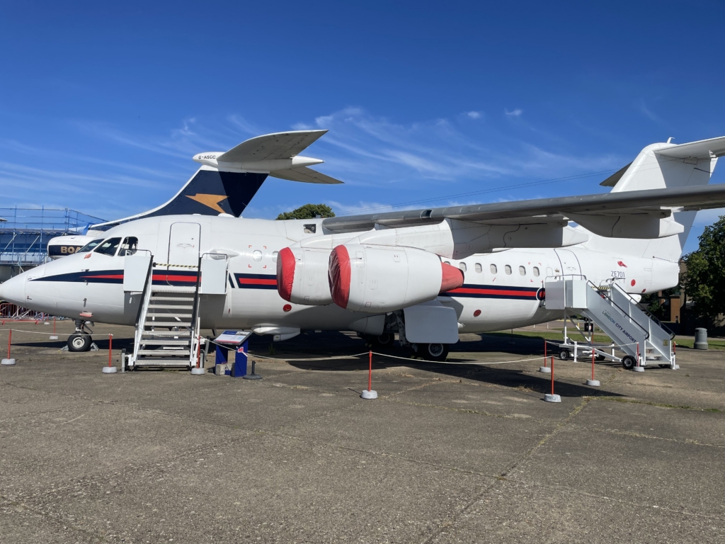 Royal Flight BAe 146 ZE701
