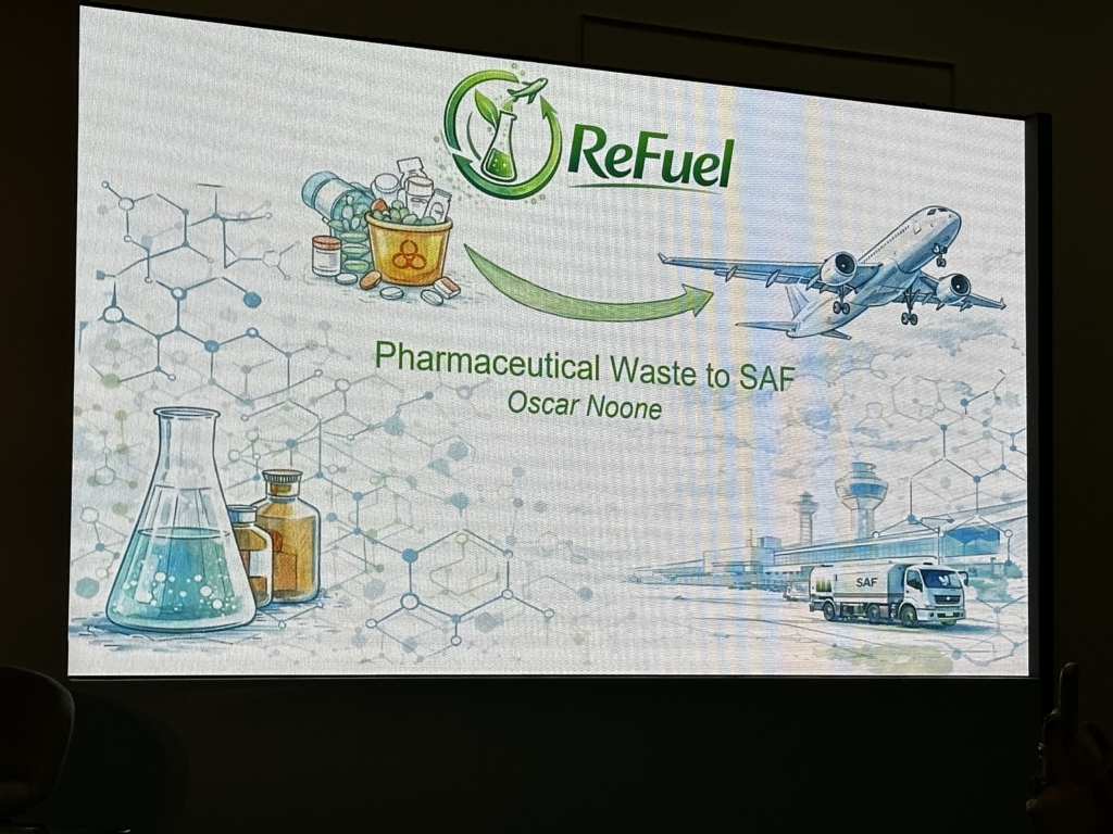 Oscar Noone winner of innovation challenge for SAF