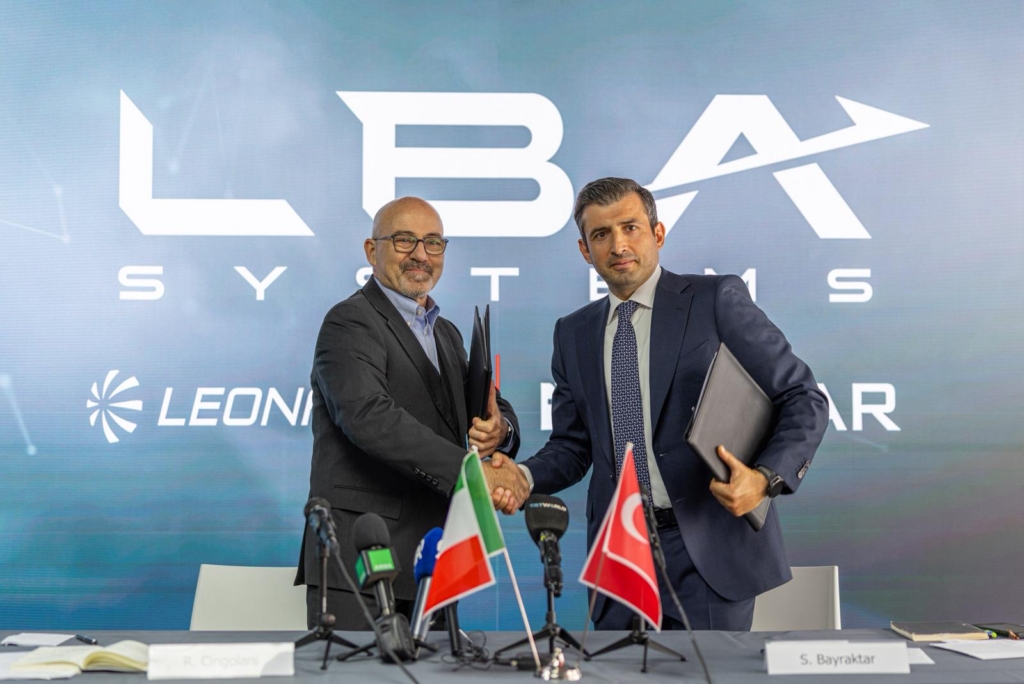 LBA Systems Leonardo and Baykar collaboration