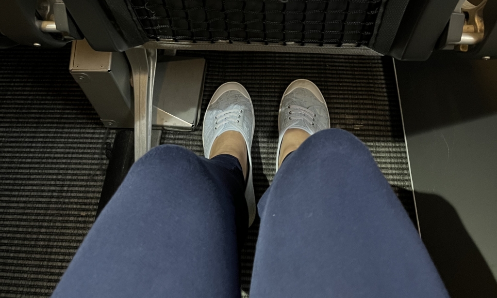 Legroom on SAS A320